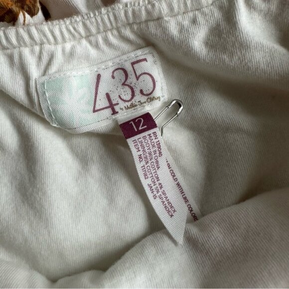 Matilda Jane 435 | Hello Lovely Cabbage Rose Bubble Tank | Size 12 - Picture 5 of 7